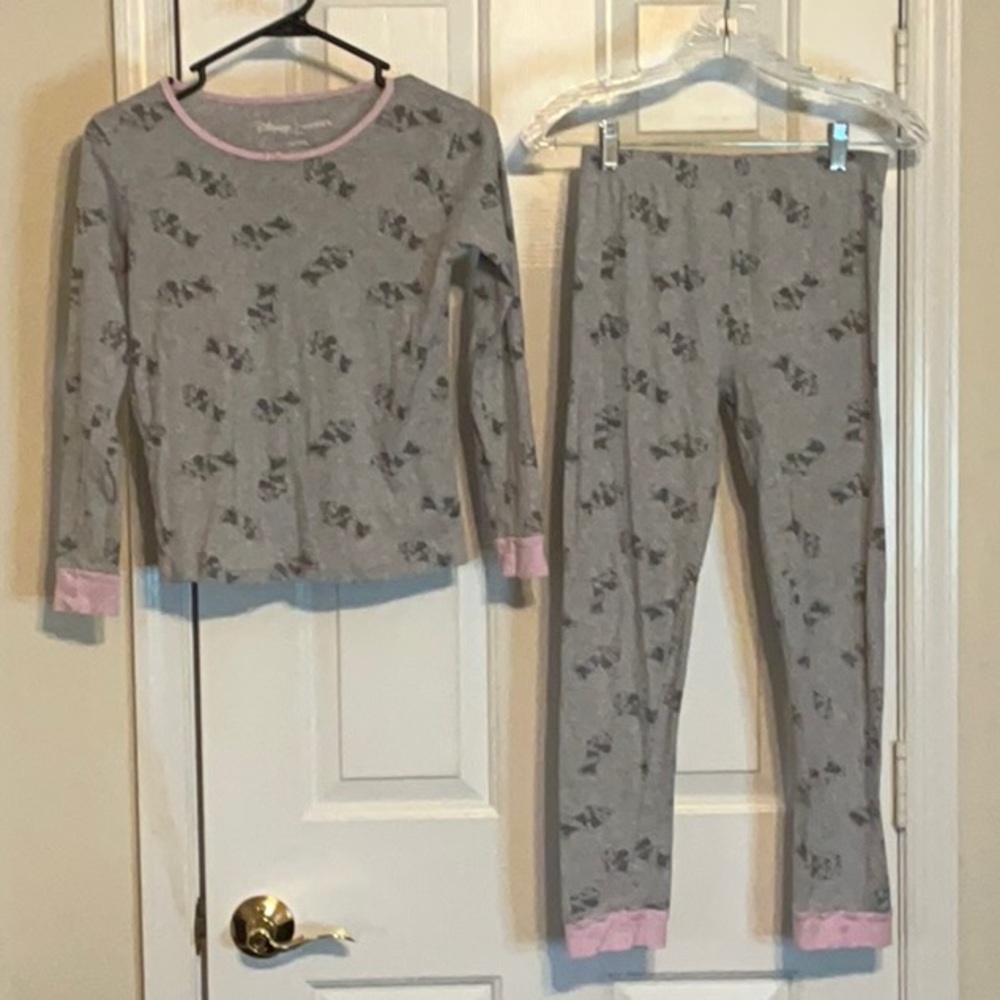 Disney Carter’s Gray and Pink Kids Pajamas